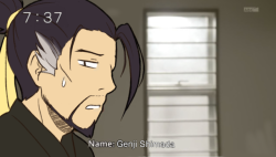 pocket-archer: [distant “wachaaaaa”] - I don’t want to draw Genji ever again original 