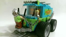 legodarksouls:   Made some subtle changes to The Mystery Machine.     @xlre23     LIKE, I WILL DIE GROOVY ON MYSTERY ROAD, SCOOB  