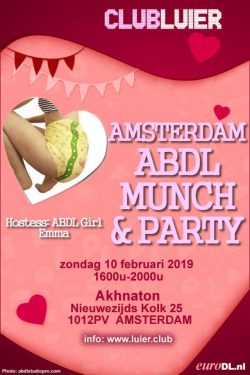 Come to the Club Luier Amsterdam ABDL party :-)http://luier.club/