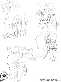 artycutie:  some “the answer” pearlnet doodles b4 I’ll montage new speedpaint video. God damnit, the answer pearlnet is the cutest pearlnet they sure are great friends x33  ALSO I’m still taking su requests and emoji challenges ;333 