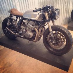 bikebound:  One of our faves: Honda #CB750 #caferacer by @txrenegade at the @handbuiltshow.