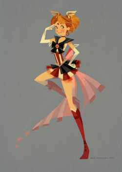 mopinks:  turnipfritters:  ed-pool:  Sailor Moon Avengers Assemble by Ann Marcellino  Lost it at Sailor Star Fury.  I’m down 