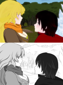 shikniful:  Enhance Scene #4Have to do a lot “enhance” with Yang’s hair because…just look at it.