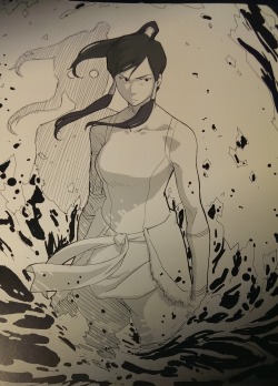 iruka-2013:  Illustration by Cheong-Il Han from the “Ancillary Art” section of The Legend of Korra: The Art of the Animated Series, Book Three: Change.  