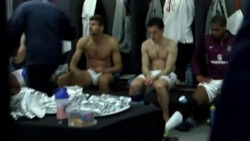malecelebunderwear:  Steven Gerrard chilling in tighty whities at the back