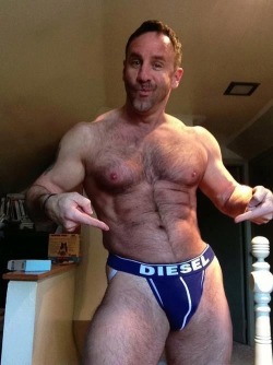 duvalfreakdude:  firstclassmales:  hard4dilfs: Sexy daddy woof   693. The One and Only Steve Kelso    Sexy