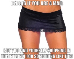 cdjayne:Yes, then waiting for it to arrive so I can try it on, love looking at stilleto boots too I am shopping for panties for me. I just can&rsquo;t decide if the humiliation of shopping in person would make the experiment better.