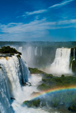 wolverxne:  Beauty of Nature - Iguazú Falls | by: [Tablinium Carlson]