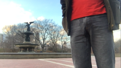 somewetguy:Was dared to fully piss my pants in broad daylight in Central Park. Check.