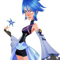 Lady N•88 AQUA from Kingdom Hearts! She was the first playable female on the games and I loved playing as her so much! Her design is awesome 