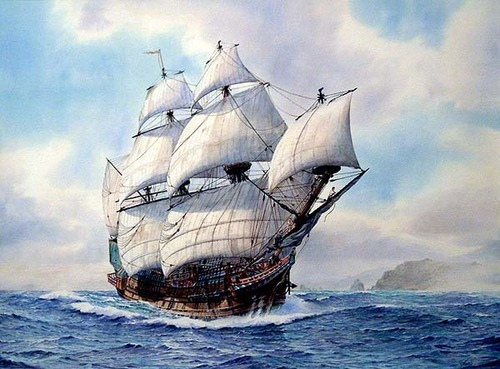 Spanish galleon part