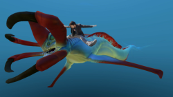 sexypantsmark:  Markimoo Conquered the ocean and tamed a reaper leviathan!