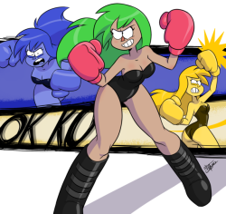 aeolus06: Mama said KNOCK YOU OUT!   Don’t call it a comback!Punching Judy here to kick ass and take names!  ;9