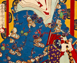 glittertomb: The best part about Heian &amp; Edo period Japanese art is the fabric