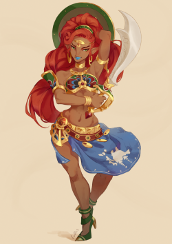 lulles:Urbosa, for this month’s patreon poll!