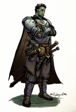 flyboyelm: My half orc paladin of Tyr is becoming more and more of a fantasy cop. I’ve bought a bunch of manacles to be able to SUBDUE CRIMINALS