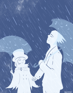 owlynys:  when the storm hits, hold on tight to your silver lining (set just before Phoenix’s disbarment is finalised but soon after he gains the shining light that is Trucy) 