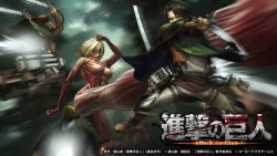 New images of Levi &amp; the Survey Corps from KOEI TECMO’s upcoming Shingeki no Kyojin Playstation 4/Playstation 3/Playstation VITA game!Release Date: February 18th, 2016 (Japan)More on the upcoming game!