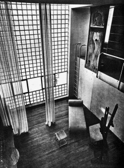 subtilitas:  Giuseppe Terragni - House for an artist, Milan 1933. Via. 