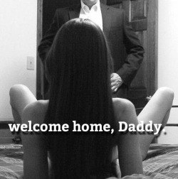 usemycuntdaddy:  I want to be waiting for you when you get home, with my cunt soaked from thinking about you, just ready for you to ram your hard cock into my tight little hole. While you fuck me hard, you grab my hair pulling my head back, putting your
