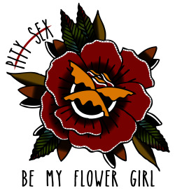 milojoinsthecorps:  milojoinsthecorps:  Pity Sex Be My Flower Girl Trying to get more practice with illustrator. Tell me what you think!  Nobody ever told me what they think of my work. You buttheads. 