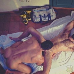 misterunivers:  post work out best moment…   rogan richards