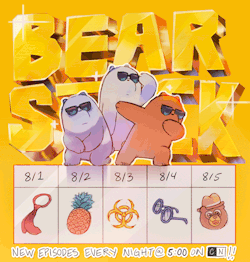 The Bearstack is back! NEW episodes are next week, including a baby bears adventure!(