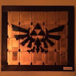 First impulse buy of 2015&hellip; Functional art, each game actually works. There is Velcro on the back of each one, can be detached and reattached.         #closetgeekshit #functionalart #zelda