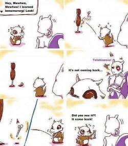 thefingerfuckingfemalefury:  akane-sakata:  You cannot say this isnt cute   Awwwwwwww Mewtwo you are truly the nicest :) 