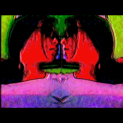 Face to face a lot of grace, Glitch experiments on http://dombarra.tumblr.com #followfriday #art #glitch