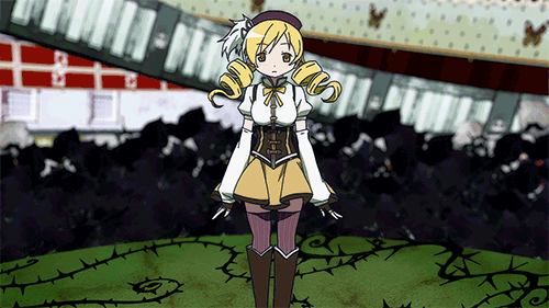 Image result for gif mami tomoe