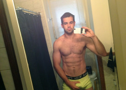 straightmenworshipping:  thecircumcisedmaleobsession:  24 year old straight HOTTIE from Providence, RI The last pic just… MMMMM… gets my juicy pussy wet! A HA HA.  HAIRY HUNK! YUM!