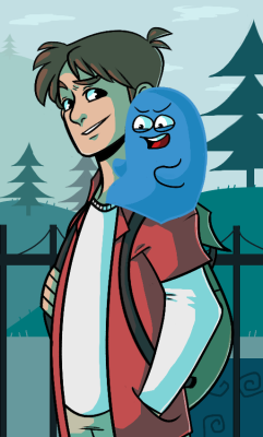 riseofthenerdlab:infinitetomatoes:maxeth:southpauz: August 13th was officially the 10th year anniversary of Foster’s Home for Imaginary Friends, so I felt like it was time to do some fanart. So here’s 18 year-old Mac picking up Bloo after school to