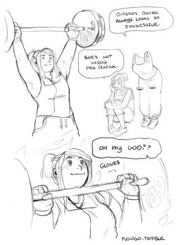 fuocogo:When your gf lifts cars for fun (aka i have to draw my favs)