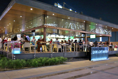 Qube Cafe and Resto Dubai Emaar Boulevard Food Blog Lebanese Restaurant