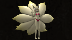 Chisanahi, The Kitsune model available on SFMLabHere it is the the port of the cute OC made by Subnormal5000 :3Technically the model is not nsfw, since it doesn’t have genitals, but&hellip; well, you can remove her clothes, so&hellip; well, you get