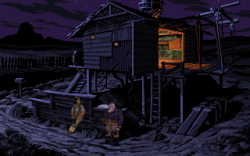 dos-ist-gut:  Full Throttle (LucasArts Entertainment Company LLC, 1995) Pixel perfect graphics, a banging rock sountrack and some of the best writing and voice acting in any adventure game ever make Full Throttle an absolute gem. It oozes polish and atten