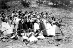 april4explosion:  the-history-of-fighting:  Female soldiers from the Mexican Revolution, (1910 - 1920)  ahuevo 