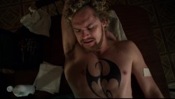 shirtlessthomas:  Finn Jones shirtless in Marvel’s Iron Fist 1-11 “Lead Horse Back To Stable”