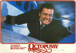 lobbycards:  Octopussy, German jumbo lobby card #2. 1983 Submitted by Dieter