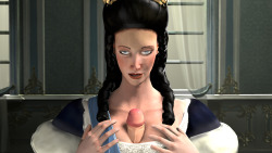 quick-esfm:  Another Civ V model’s been released! I haven’t finished any animations yet, so I leave you with a Jill Valentine and Catherine II poses  Sad it not animated… That titfuck seem ssooooooo nice