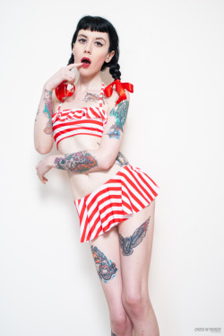 sweetperversion:  Lolita! by Chris W ParkerModel is Roo Morgue