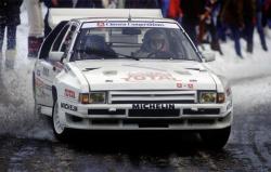 erikwestrallying:  Citroen BX4 rally car - even Loeb would struggle to drive this fast ;)   A very rare beast!