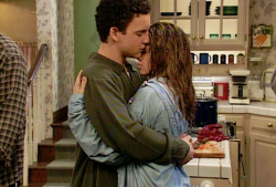 worths:  forever90s:  “Mom, listen, I haven’t been together with Topanga for 22 years, but we have been together for 16. That’s a lot longer than most couples have been together. I mean, when we were born, you told me that we used to take walks