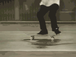 repo-thedj:  fv-ck-me:  The fuck is this shit  That my friend was a 360 nose kick flip, ollie impossible. Fucking sick. 