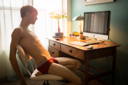 roboris89:  This could be you. Sat infront of your computer, fixed on the screen, stripped down into your sexy underwear, ready to obey anything and everything, feeling sooo good when you do so that your underwear soon becomes too tight to keep on. Learn