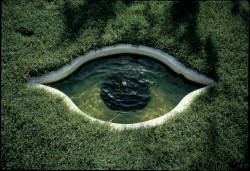 desimonewayland: L’oeil d’Aramon designed by garden designer Pascal Cribier (1953-2015)  via: something curated 