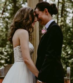 beautiful-brides-weddings:  Niki and Kelsie by Sarah Karlan Photography