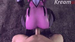 kreamu:  Widowmaker POV Request Heed my words. Any man who doesnâ€™t appreciate a good booty, ainâ€™t no man at all. Now, go give widowmakers heartshaped booty the respect it deserves. Vanilla:  720pÂ  |Â  Gfycat Chocolate:  720pÂ  |Â  Gfycat 