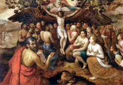 Frans Floris (Frans de Vriendt called Floris; Antwerp, 1517 - 1570); The Sacrifice of Jesus Christ, 1562; oil on wood, 230 x 165 cm; Musée du Louvre, Paris